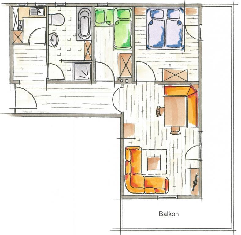 Ferienhaus Sonnenhang มาเทรอี อิน ออสท์ทีโรล ห้อง รูปภาพ